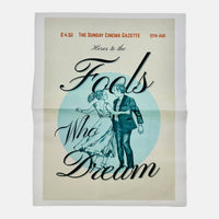 The Sunday Cinema Gazette - Heres To The Fools Who Dream