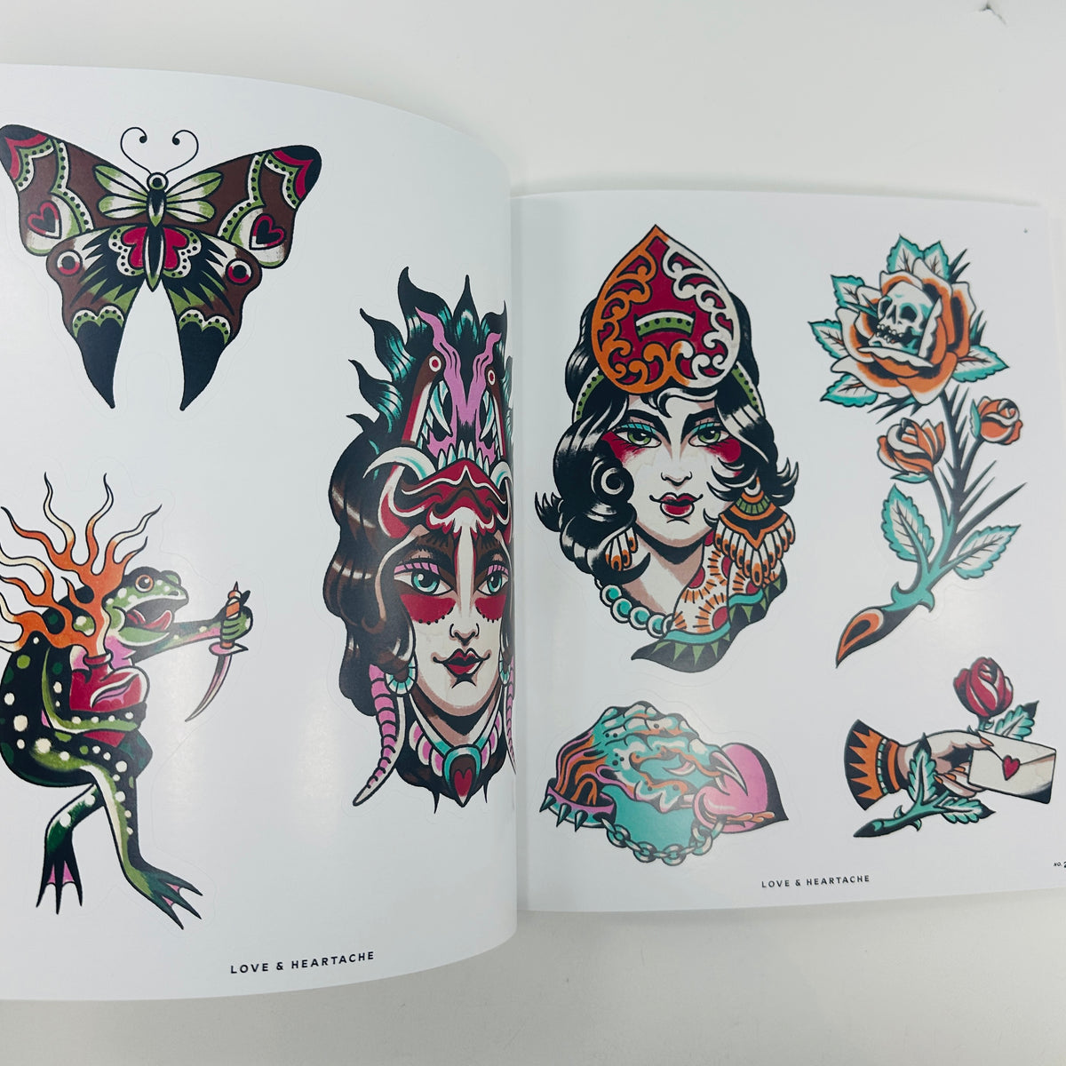 The Tattoo Sticker Book