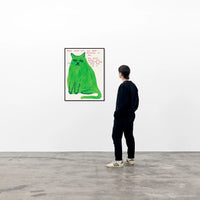 This Huge Cat - David Shrigley Poster