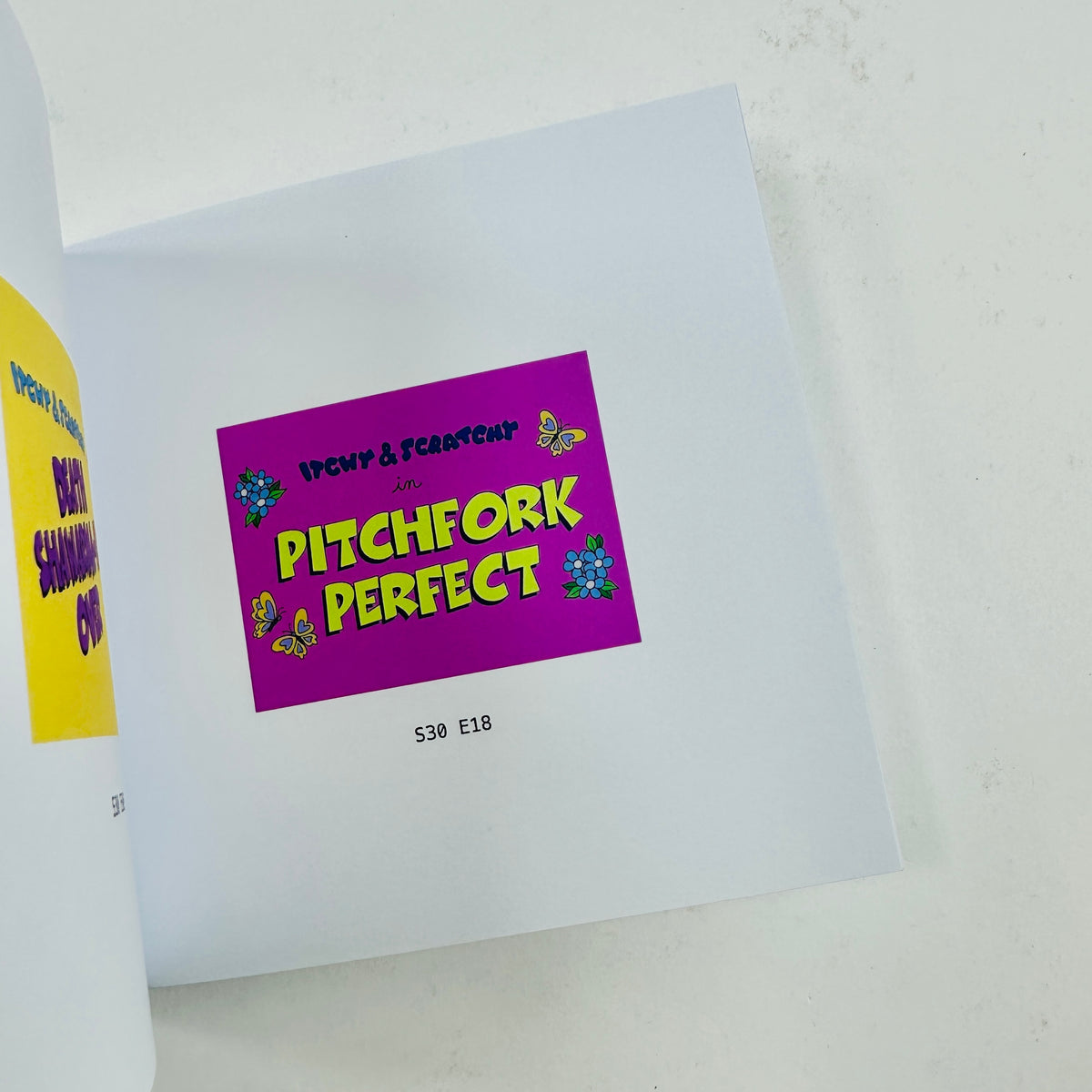 Title Cards From The Itchy & Scratchy Show - The Simpsons
