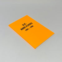 U.K. Rave Flyers (1991 - 1996)