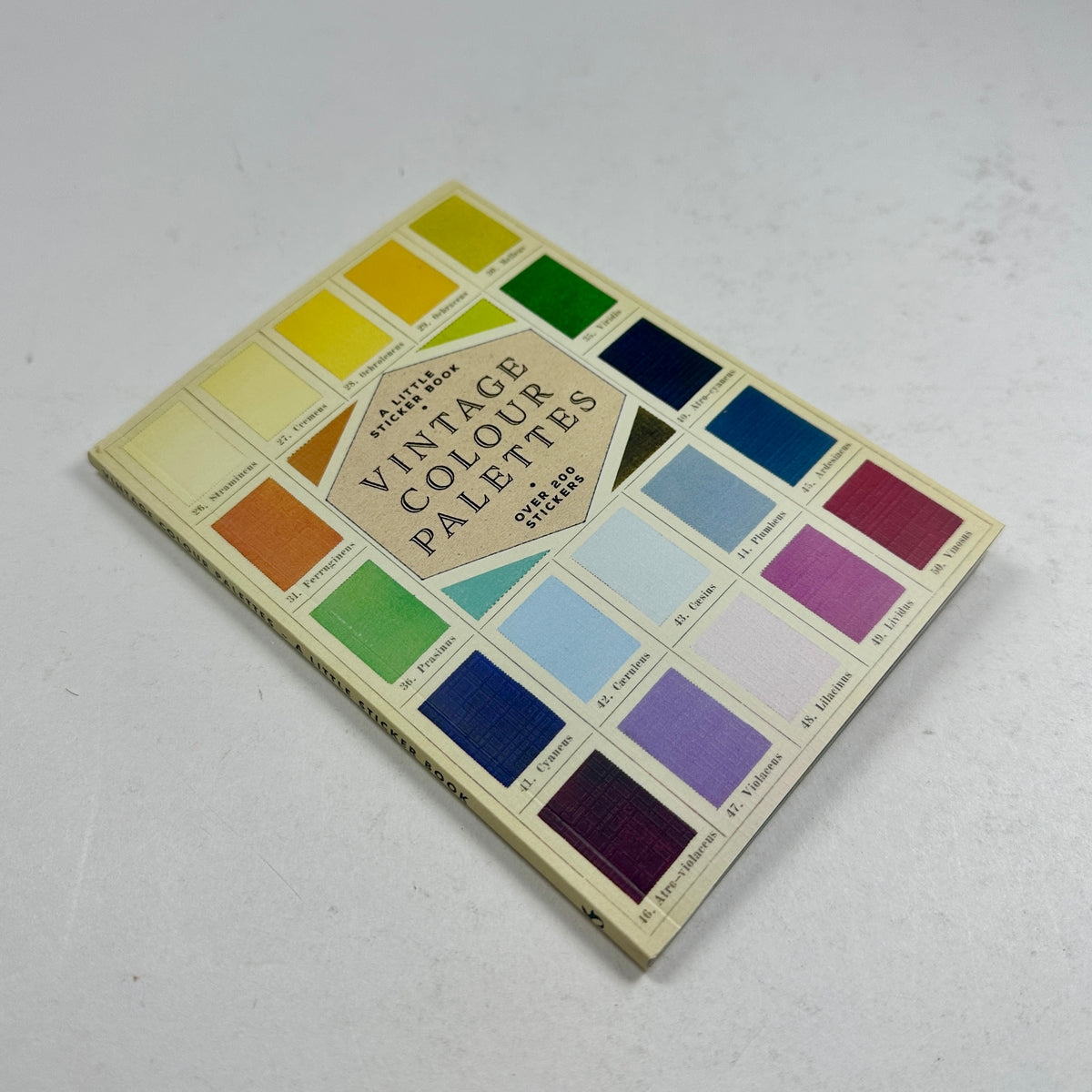 Vintage Colour Palettes - A Little Sticker Book