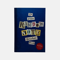 Ye Olde Ransom Note Sticker Book