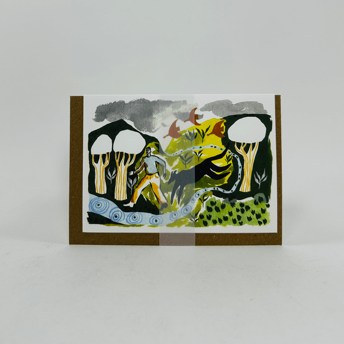 Black Dog - Printer Johnson Card