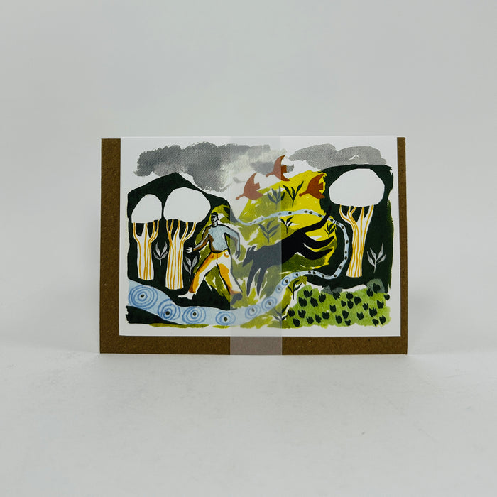 Black Dog - Printer Johnson Card
