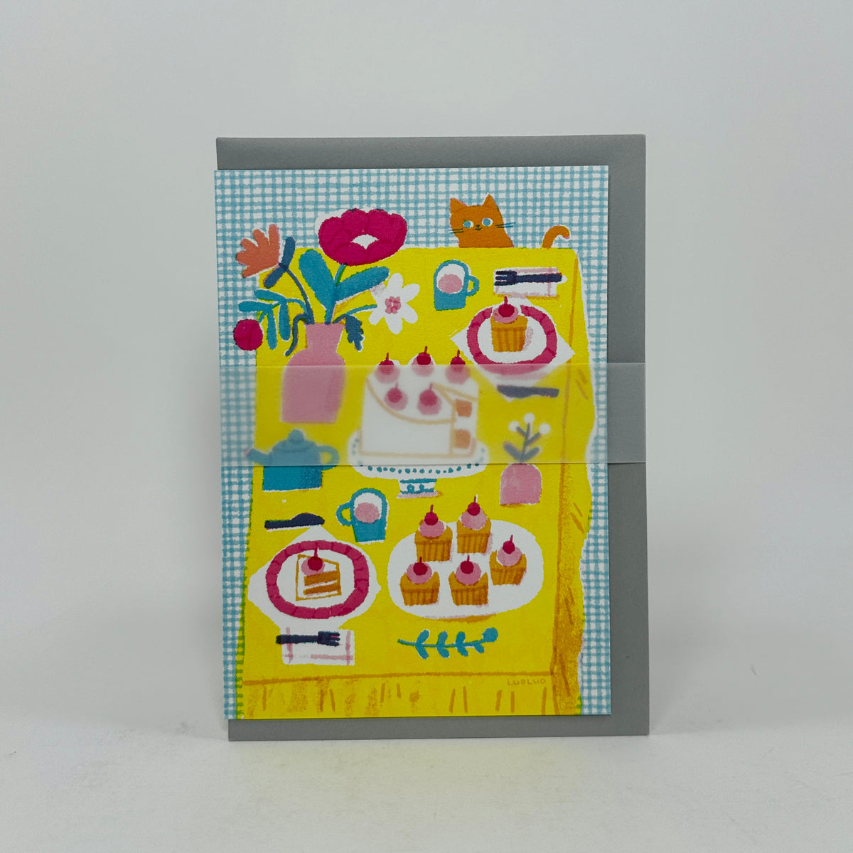 Tea Party - Printer Johnson Card