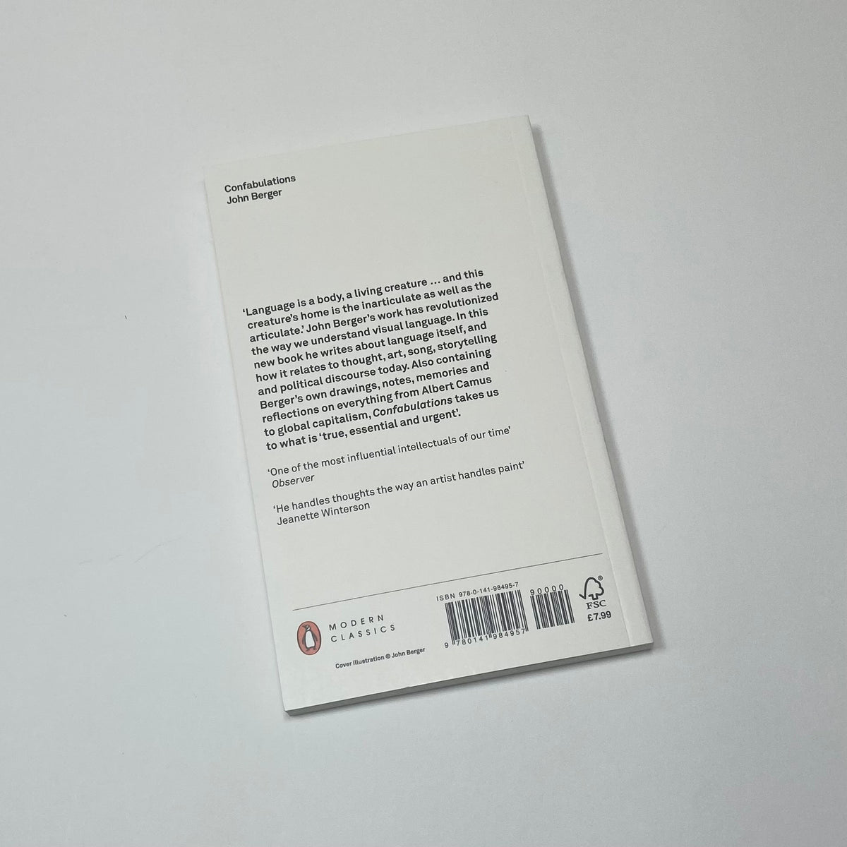 Confabulations - John Berger
